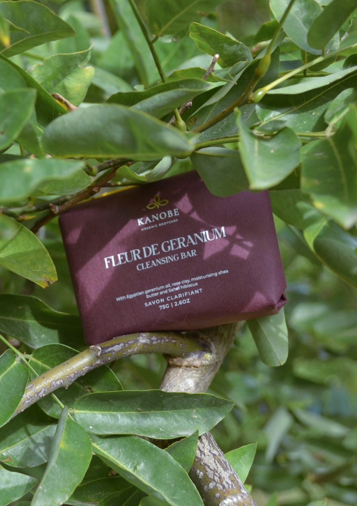 Fleur de Geranium Cleansing Bar