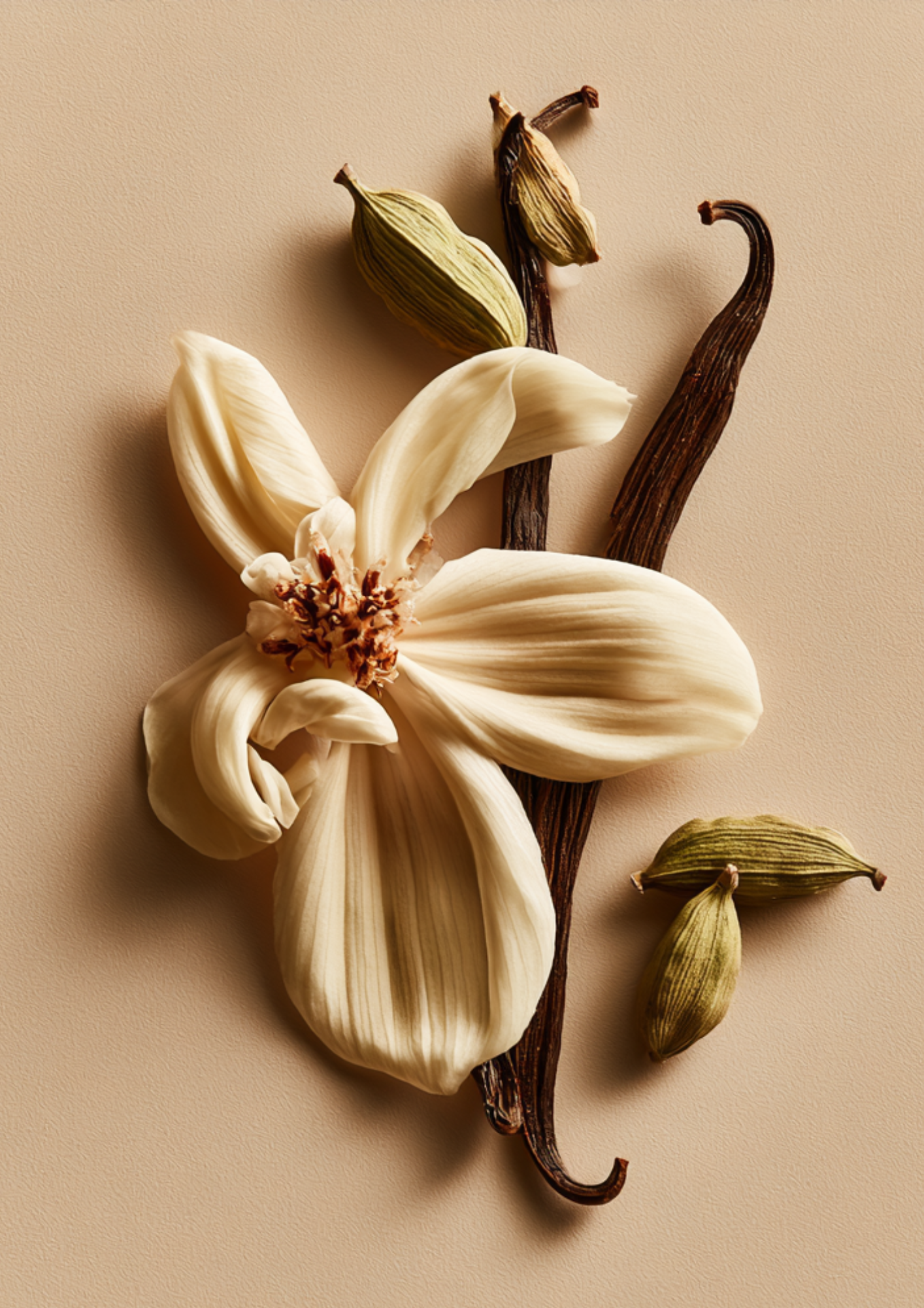 Huile corp vanille et cardamome