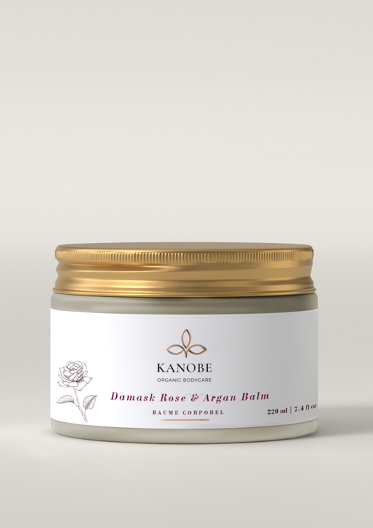 Baume à l'Huile de Rose de Damas et Argan