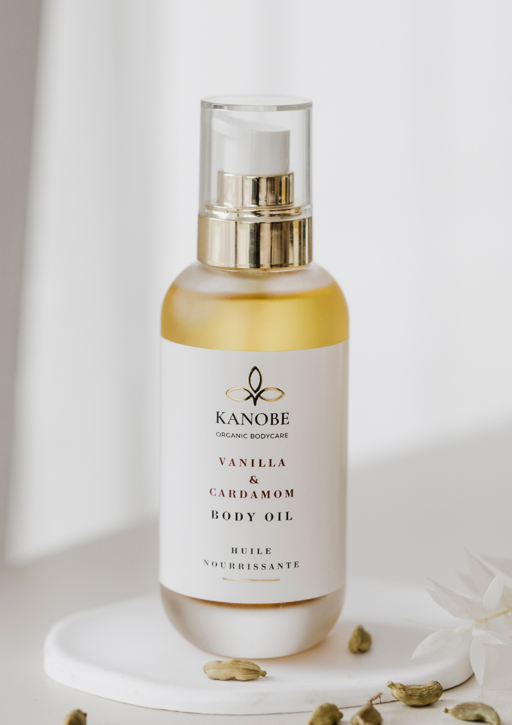 Kanobe_- Vanilla & Cardamom Body Oil